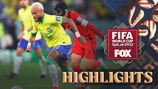 Brazil vs South Korea 4-1: World Cup 2022 [ score, goals, highlights]