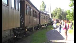 Museum train switching @ Porvoo