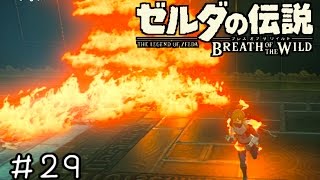 【実況】ゼルダの伝説BotW　＃２９　【冷えながら発火する男】