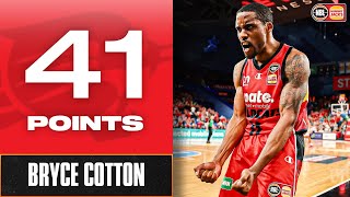 Bryce Cotton 41 points vs. Sydney Kings - Round 9, NBL24