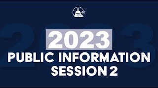 GIC 2023 Public Information Session 2