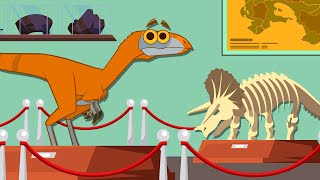 Dinosaures Au Musée | Dinosaures Pour Les Enfants | Je Suis Un Dinosaure | Sinosauropteryx Dinosaure