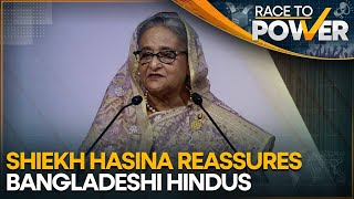 Sheikh Hasina visits Durga Puja pandals to woo Hindus ahead of polls | Race to Power