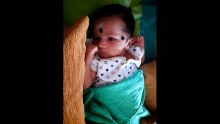 ராணாவின் உலகம் -  முதல் குளியல்- Raana First Time Bath