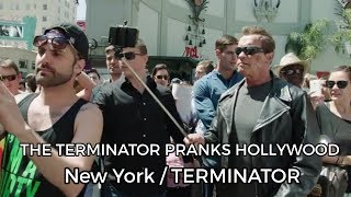 Arnold shocking  Pranks Fans as the Terminator...for Charity June 4, 2017