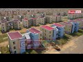 drone footage of the saglemi housing project accra