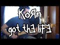 KORN - Got The Life [Bass Line + FREE TABS]