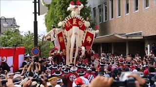 平成29年9月17日　岸和田旧市だんじり祭り　本宮　コナカラ坂