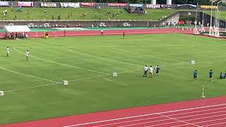 静岡県選手権2020100M決勝飯塚さん10.13