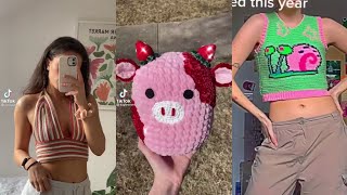 TIKTOK CROCHET COMPILATION #16🧶✂