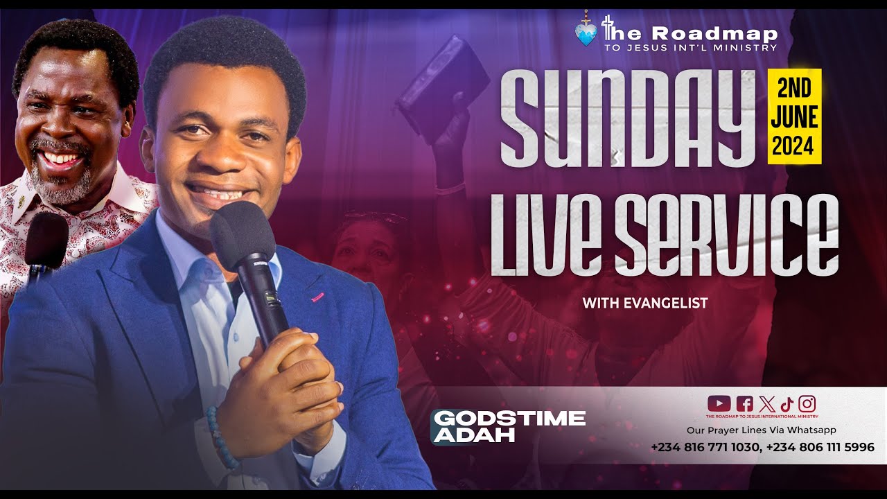 Sunday Live Service 2nd June 2024 Youtube