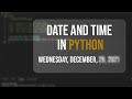 Date in python |  Python practice