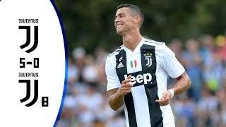 Juventus vs Juventus B 5-0 | All Goals & Highlights | Cristiano Ronaldo First Debut 12/08/2018 HD