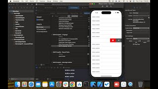 Adding Swipe Actions to UITableViewCells | Swift 5, XCode 15