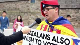 Scottish Independence: Catalonia Pledges Allegiance at Holyrood During Voting Time