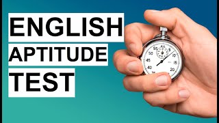 ENGLISH Aptitude Test! PRACTICE Questions \u0026 Answers!