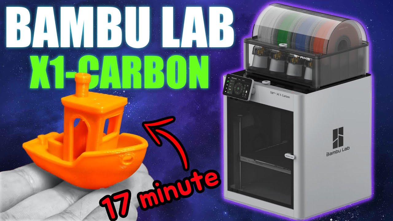 3D Printer From The Future - Bambu Lab X1 Carbon - YouTube