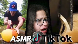 ASMR 😲 Reaccionando a ASMR en TIK TOK (CALIFICANDO✅) Vivalen ASMR