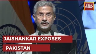 S Jaishankar Speech At UNSC Anti-Terror Meet Day 2, Jaishankar Exposes Pakistan's Terrorism