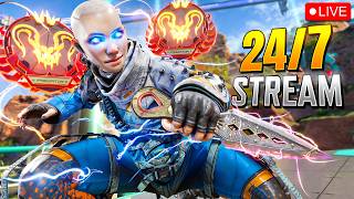 🔴LIVE 24/7 NON-STOP RANKED🔴 Season 28 Predator Ranked Grind In Apex Legends