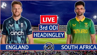 live match today||England vs South Africa 3rd ODI match||England tour of South Africa