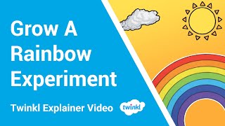 Grow A Rainbow | Science Experiment For Kids