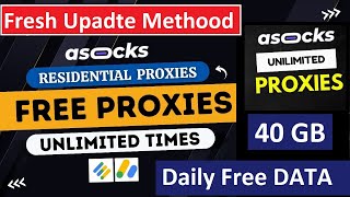 Get Free Residential Proxies Unlimited New Methood - Free Proxies for Adsense Earn Money 2024