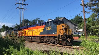 CSX #1973 leads I007 | Congers, NY 7/22/23