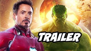 Avengers Endgame Trailer Easter Eggs - Iron Man, Captain America and Thor