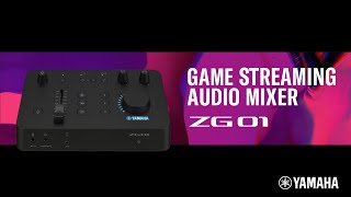 Yamaha Game Streaming Audio Mixer: ZG01