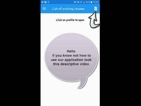 Free Resume, CV Maker App Free Resume, CV Maker App