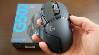 Unboxing the New Logitech G502 Hero and Comparison to G502 Proteus Spectrum!!