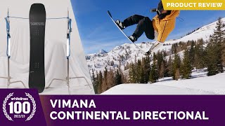 Vimana Continental Directional 2023 Snowboard Review