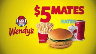 Wendy's Mates Rates $5 meal chicken