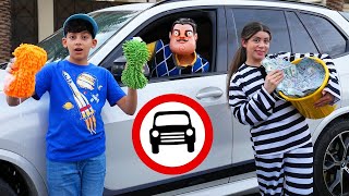 Jason Memulai Pekerjaan Baru dan Membuka Cuci Mobil 🚗✨ Video Seru untuk anak-anak