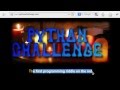 Python Challenge! 00 Introduction
