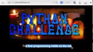Python Challenge! 00 Introduction