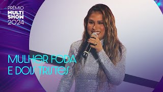 Simone Mendes canta ‘Mulher Foda' e 'Dois Tristes' | Prêmio Multishow 2024 | Música Multishow