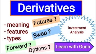 Derivative meaning, features, type (in hindi) , Derivative Kya hai? Types of derivative.