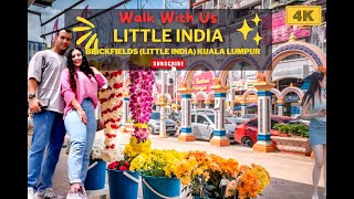 KL's Slice of India | Pre Diwali Walk Through Little India, Brickfields| 4K ASMR POV | Walk With Us