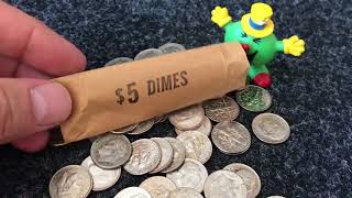 Vintage Customer Wrapped Coin Rolls Bought Online