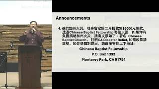 10:00AM 粵語主日崇拜 (Live直播)  02/02/2025