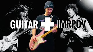Mixing Frusciante & Hendrix on Voodoo Child (Guitar Improv)