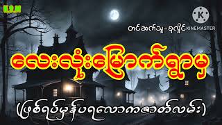 လေးလုံးမြောက်ရွာမှဖြစ်ရပ်မှန်#horror #myanmaraudiobook #ghost