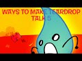 Ways To Get Teardrop To Talk 4