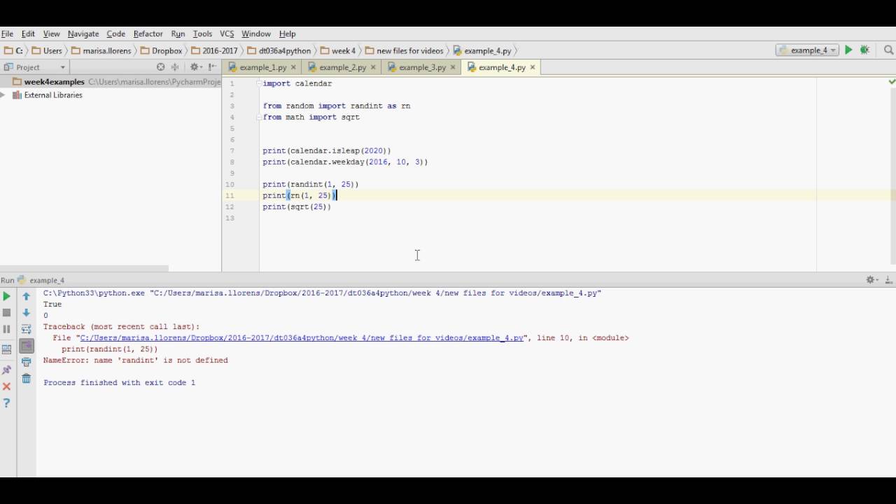 Python 3.x Different Ways Of Importing Packages/modules - YouTube