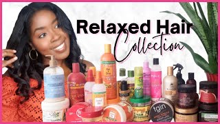 My Relaxed Hair Care Product Haul 2021 | DenaJ