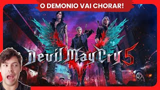 Jogando Devil May Cry 5 - O DEMONIO VAI CHORAR!#001  #devilmaycry #devilmaycry5 #youtubegaming