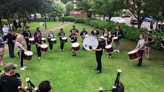 Manawatu Scottish Pipe Band - Cornerbrook Wedding Medley - Strathclyde University