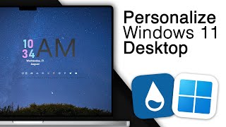 The Best Desktop Customization for Windows 11! [Clean and Professional]